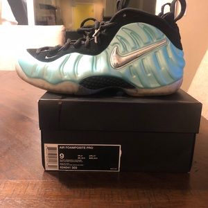 Air Foamposite Island Green